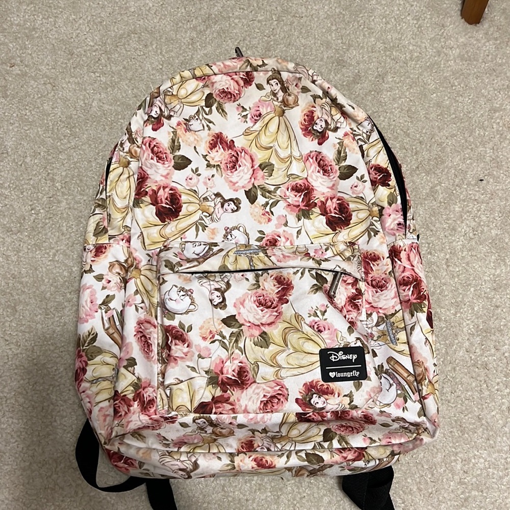 BRAND NEW Loungefly Disney backpack! Beauty and the beast design!
